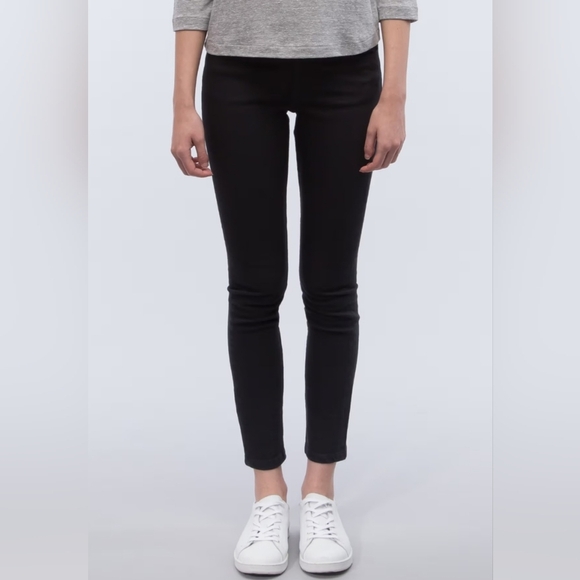 A.P.C Jean Moulant Noir Black Skinny Jeans  Size 28 NWT - Picture 1 of 13